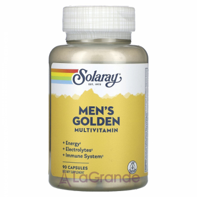 Solaray Men's Golden Multivitamin   