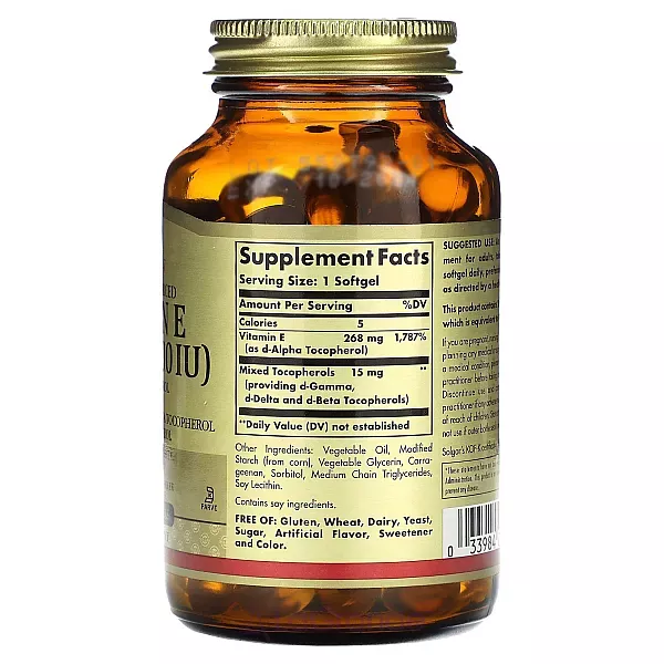 Solgar Vitamin E 268 mg (400 IU) ĳ������ ������� 