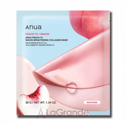 Anua Peach 70 Niacin Brightening Collagen Mask ó        
