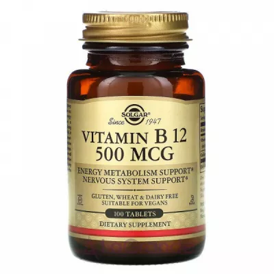 Solgar Vitamin B12 500 mcg   