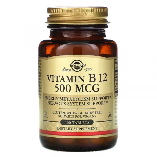 Solgar Vitamin B12 500 mcg ����������� ������� 