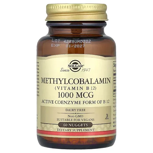 Solgar Sublingual Methylcobalamin (Vitamin B12) 1000 mcg ĳ������ ������� 