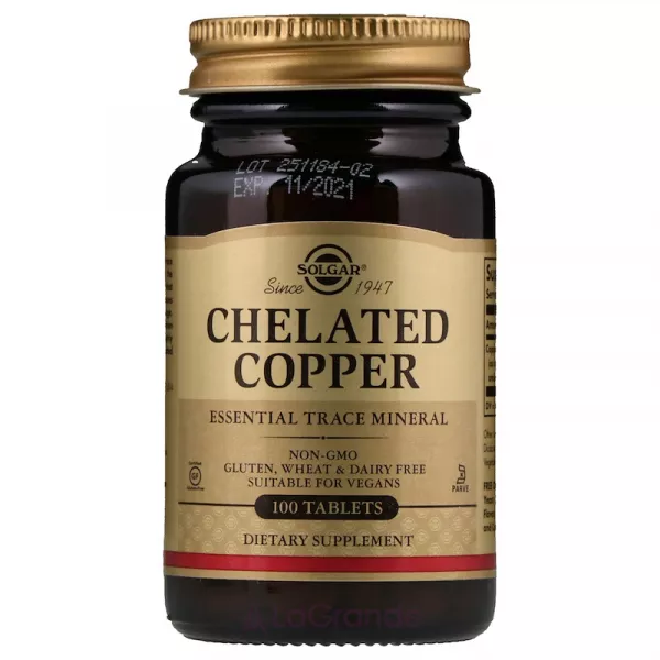 Solgar Chelated Copper ĳ������ ������� 