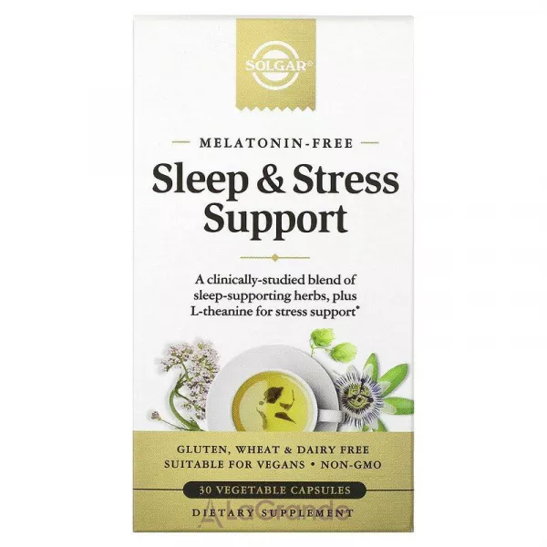 Solgar Sleep & Stress Support ����������� ������� ��� ��������� ��� � �������� �������