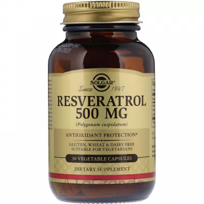 Solgar Resveratrol 500 mg      
