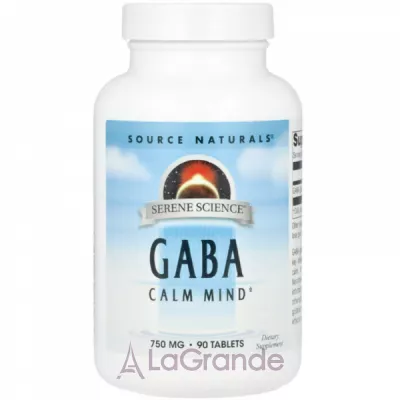 Source Naturals GABA Calm Mind 750 mg ����������� ������� 