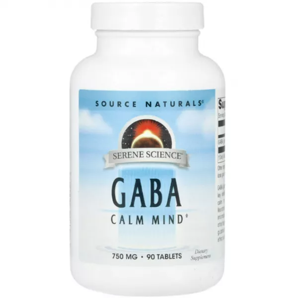 Source Naturals GABA Calm Mind 750 mg ����������� ������� 