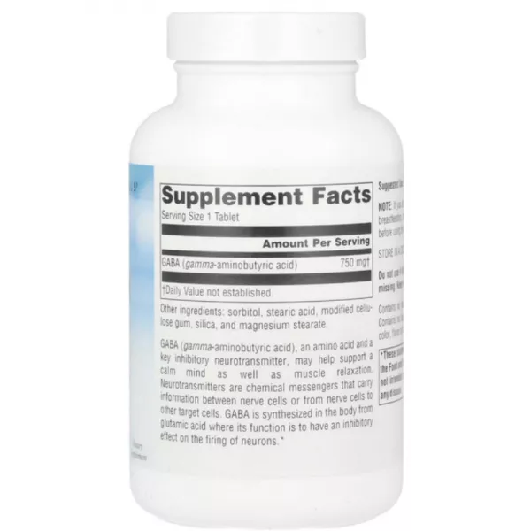 Source Naturals GABA Calm Mind 750 mg ����������� ������� 