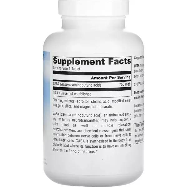 Source Naturals GABA Calm Mind 750 mg ����������� ������� 