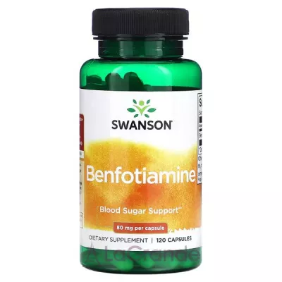 Swanson Benfotiamine 80 mg ĳ  