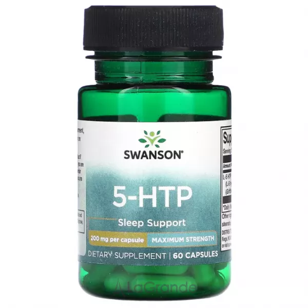 Swanson 5-HTP Maximum Strength 200 mg ĳ������ ������� ��� �������� ��� 