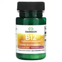 Swanson B12 Hydroxycobalamin 1000 m�g ĳ������ ������� "³���� B12 ���������������", 1000 ���, � ������ ������