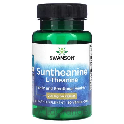 Swanson Suntheanine L-Theanine 200 mg       
