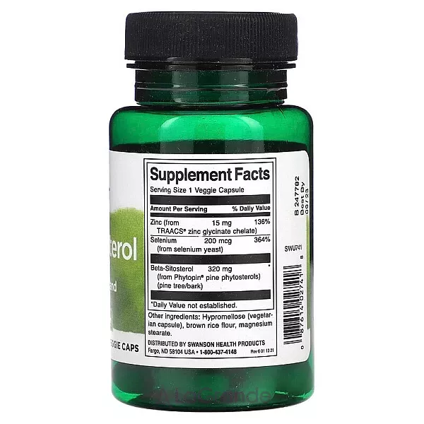 Swanson Beta-Sitosterol 320 mg ĳ������ ������� 