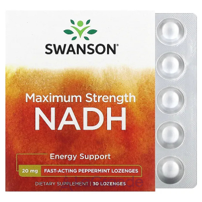 Swanson Maximum Strength NADH 20 mg   