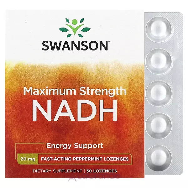 Swanson Maximum Strength NADH 20 mg ĳ������ ������� 
