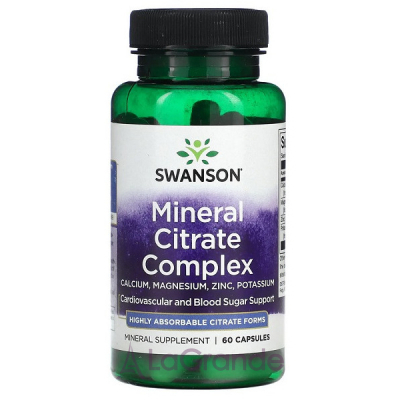 Swanson Mineral Citrate Complex   