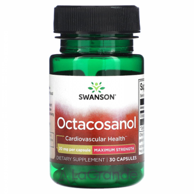 Swanson Octacosanol Maximum Strength 20 mg ĳ  