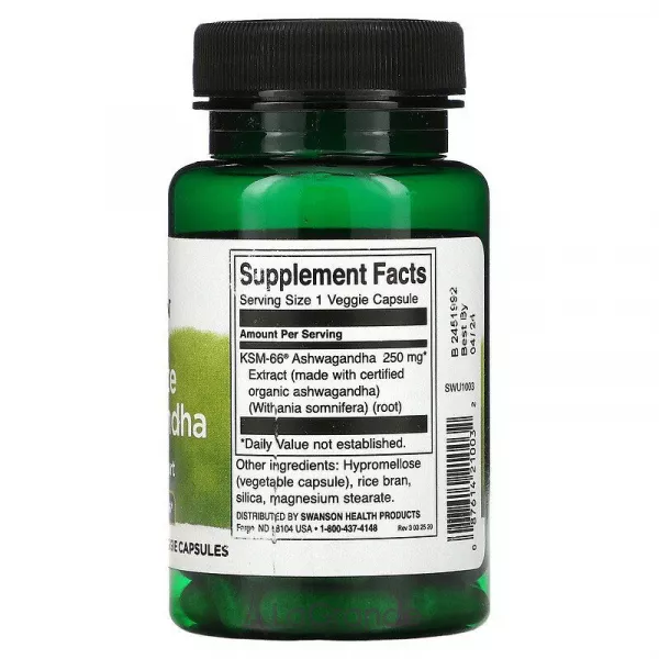 Swanson Ultimate Ashwagandha 250 mg ĳ������ ������� 