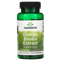 Swanson Ginkgo Biloba Extract 120 mg ĳ������ ������� "ó���� ������ ��������", 120 ��