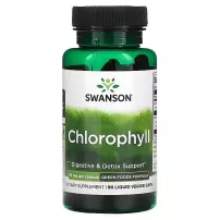Swanson Chlorophyll 50 mg ĳ������ ������� "��������", 50 ��