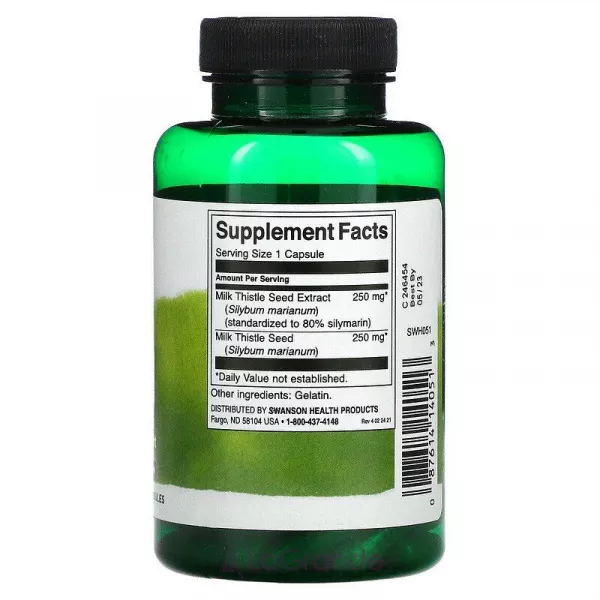 Swanson Milk Thistle ����������� ������� 