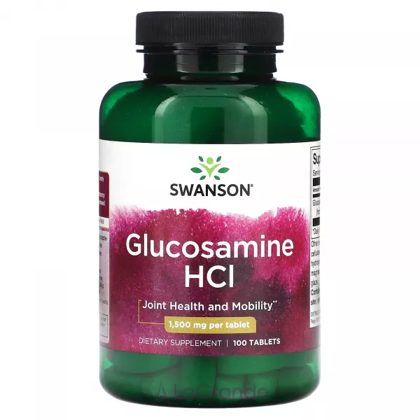 Swanson Glucosamine HCI 1500 mg ����������� ������� ��� ��������� �������� � ����������� ���������������� �������� ����� 