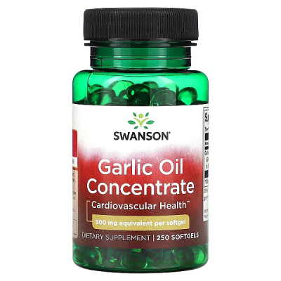 Swanson Garlic Oil Concentrate 500 mg ĳ  
