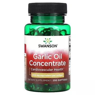 Swanson Garlic Oil Concentrate 500 mg ĳ  