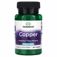 Swanson Copper 2 mg ĳ������ ������� "̳��", 2 ��