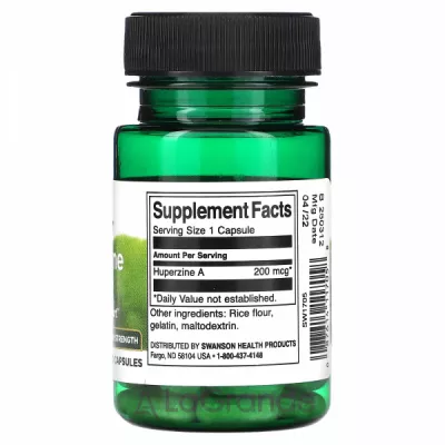 Swanson Huperzine A Maximum-Strength 200 mcg   