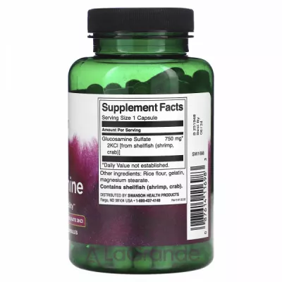 Swanson Mega Glucosamine 750 mg ĳ  