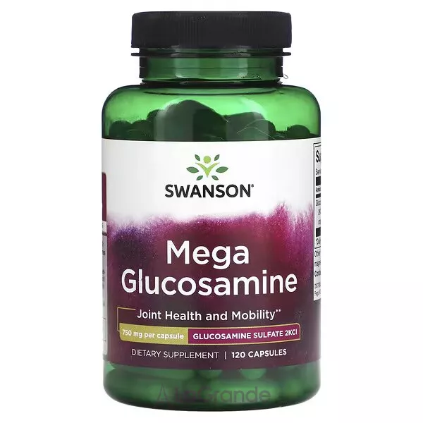 Swanson Mega Glucosamine 750 mg ĳ������ ������� 
