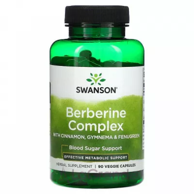 Swanson Berberine Complex with Cinnamon, Gymnema & Fenugreek  