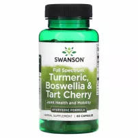 Swanson Turmeric, Boswellia & Tart Cherry �������� ��� ��������� �������� "�������, ��������� � ������� �����"
