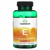 Swanson Vitamin E 1000 IU (450 mg) ĳ������ ������� "³���� �", 1000 �� (450 ��)