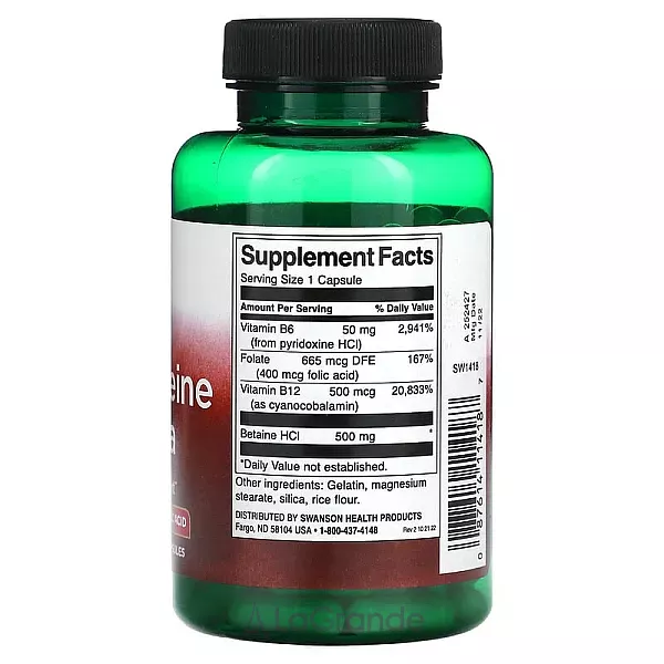Swanson Homocysteine Formula ������� ����������� ��� �������� �������-������� �������
