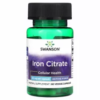 Swanson Iron Citrate 25 mg ĳ������ ������� "������ �����, ������� �����", 25 ��