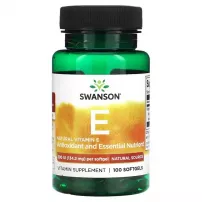 Swanson Natural Vitamin E 200 IU ĳ������ ������� "³���� E �����������", 200 �� (134,2 ��)
