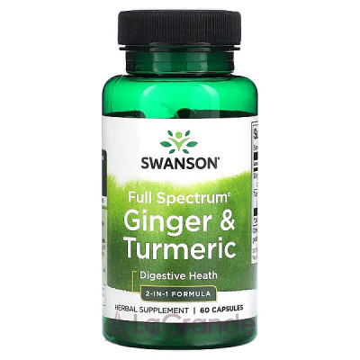 Swanson Ginger & Turmeric   