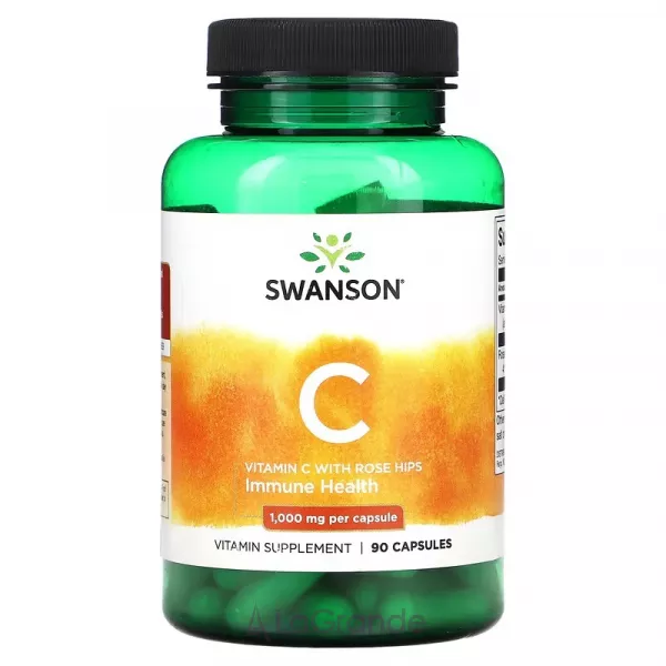 Swanson Vitamin C with Rose Hips 1000 mg ĳ������ ������� 