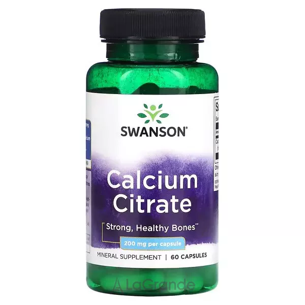 Swanson Calcium Citrate 200 mg ĳ������ ������� 