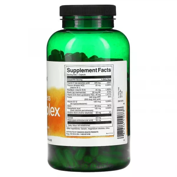 Swanson Super Stress B-Complex with Vitamin C �-�������� � ��������� �