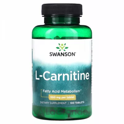 Swanson L-Carnitine 500 mg ĳ  