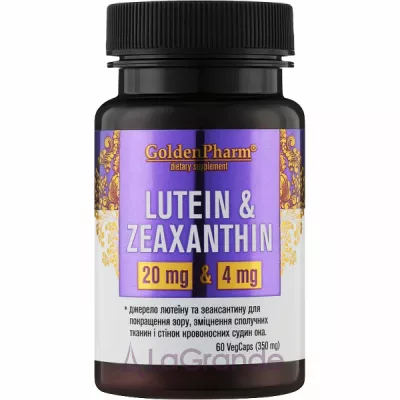 Golden Pharm Lutein & Zeaxanthin   