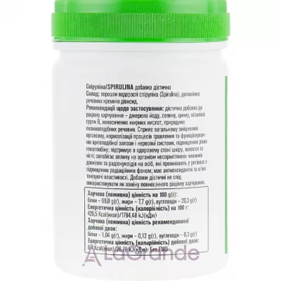 Golden Pharm Natural Green Superfood Spirulina   