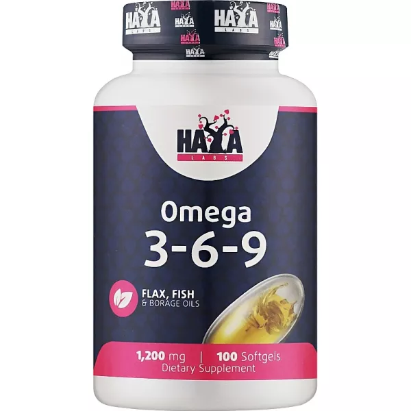 Haya Labs Omega 3-6-9 1200 mg ĳ������ ������� 