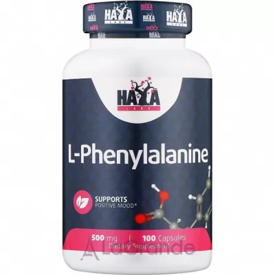 Haya Labs L-Phenylalanine 500 mg ĳ  