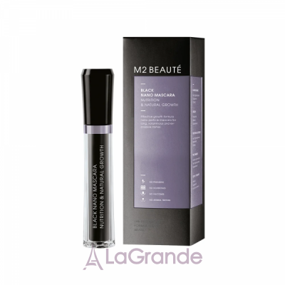 M2 Beaute Black Nano Mascara -  