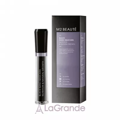 M2 Beaute Black Nano Mascara -  
